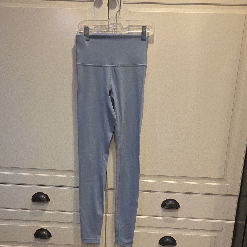 Womens Steel Blue Leggings